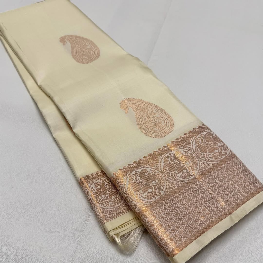 Eternal Grace Banarasi Soft Silk Saree by Weave Store