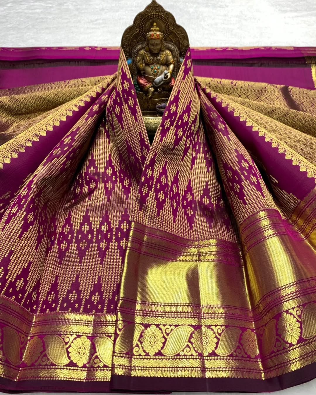 DCPL Serene Grace Banarasi Soft Silk Saree – Colour 1 | Elegant Minimal Weave