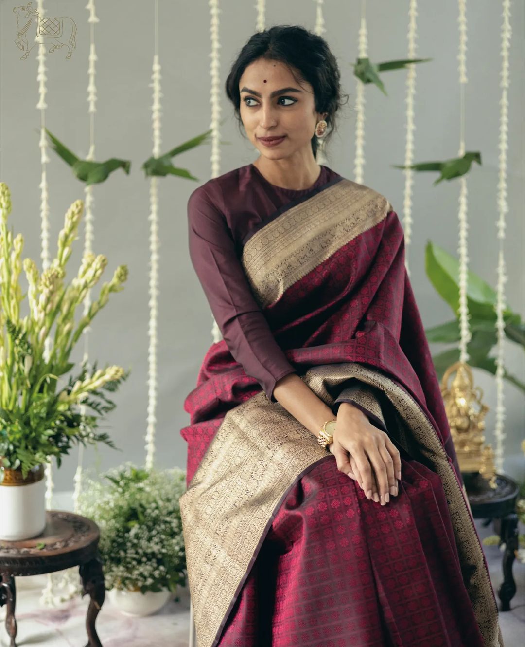 Royal Legacy Banarasi Soft Silk Saree Gold Zari