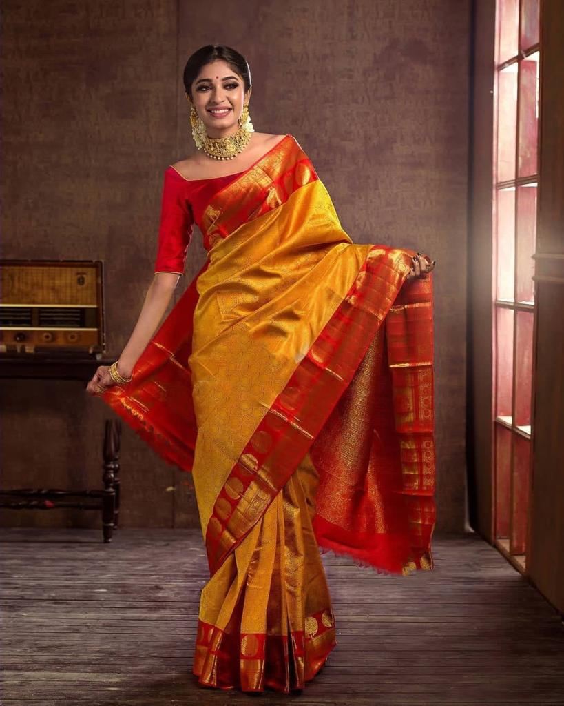 DCPL Banarasi Soft Silk Saree Colour 1 – Heritage Weave Collection
