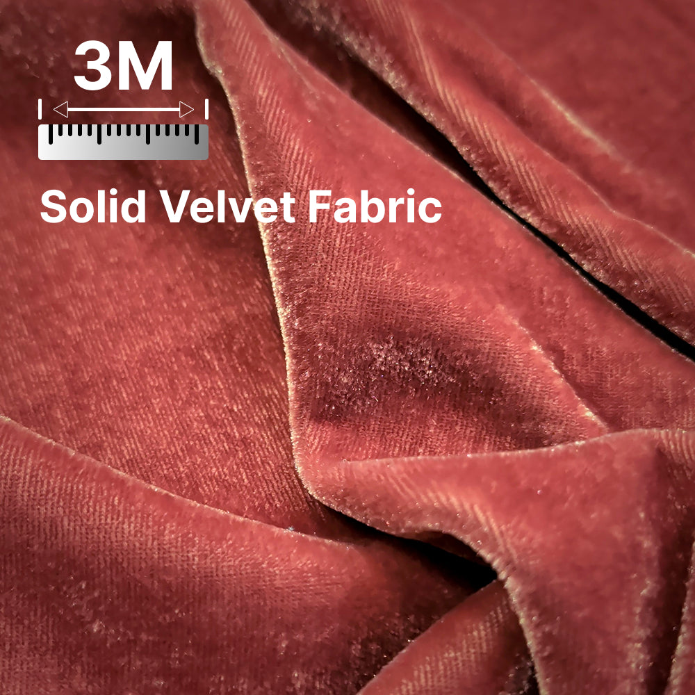 Premium Solid Velvet Fabric for Blouse, Lehenga, Gown, Kurti & Home Decor | 44 Inch Width | 200–220 GSM | Multiple Colors Available
