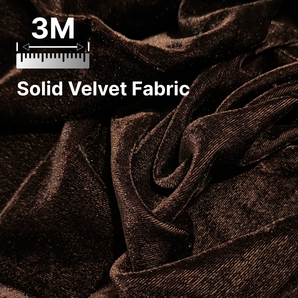 Premium Solid Velvet Fabric for Blouse, Lehenga, Gown, Kurti & Home Decor | 44 Inch Width | 200–220 GSM | Multiple Colors Available