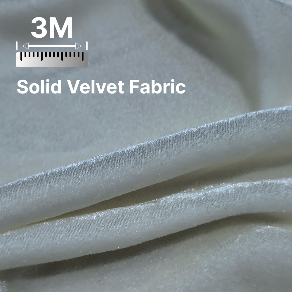Premium Solid Velvet Fabric for Blouse, Lehenga, Gown, Kurti & Home Decor | 44 Inch Width | 200–220 GSM | Multiple Colors Available