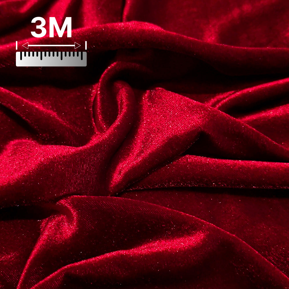 Ice Velvet Fabric – Premium Soft Finish | By Meter