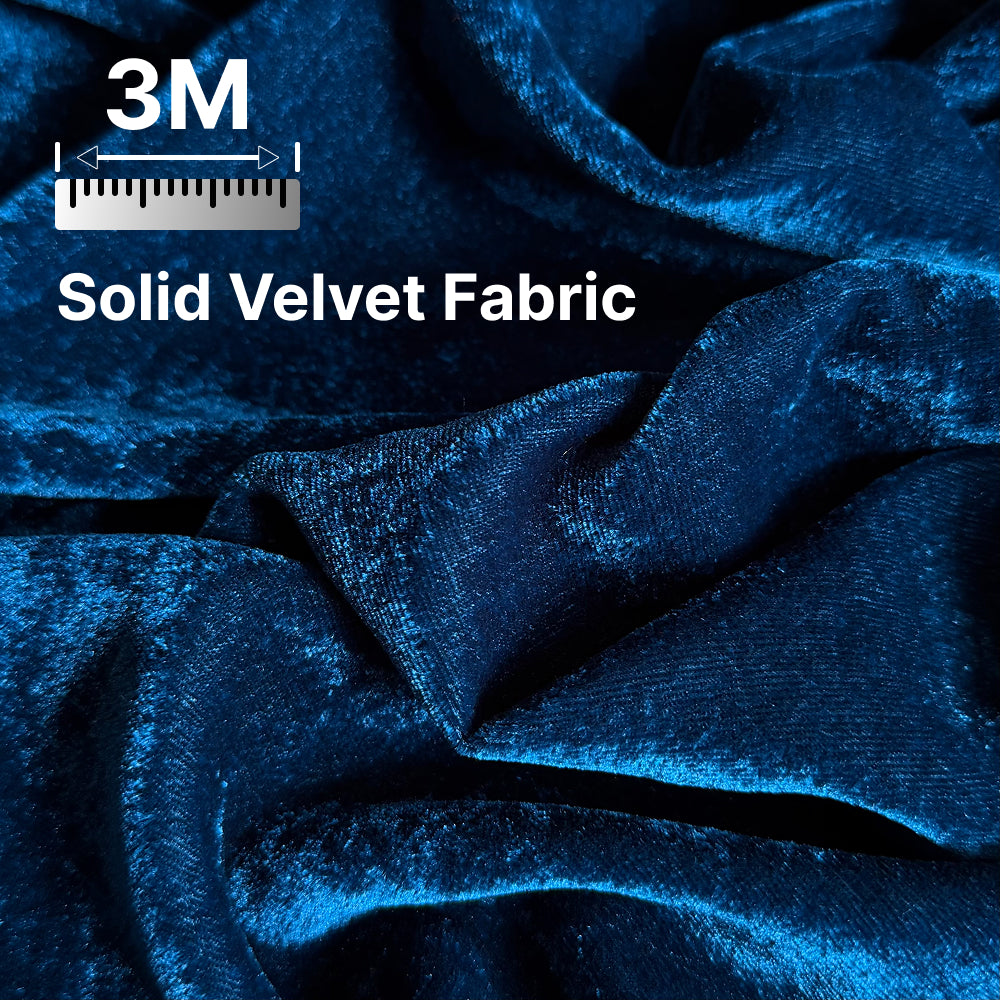 Premium Solid Velvet Fabric for Blouse, Lehenga, Gown, Kurti & Home Decor | 44 Inch Width | 200–220 GSM | Multiple Colors Available