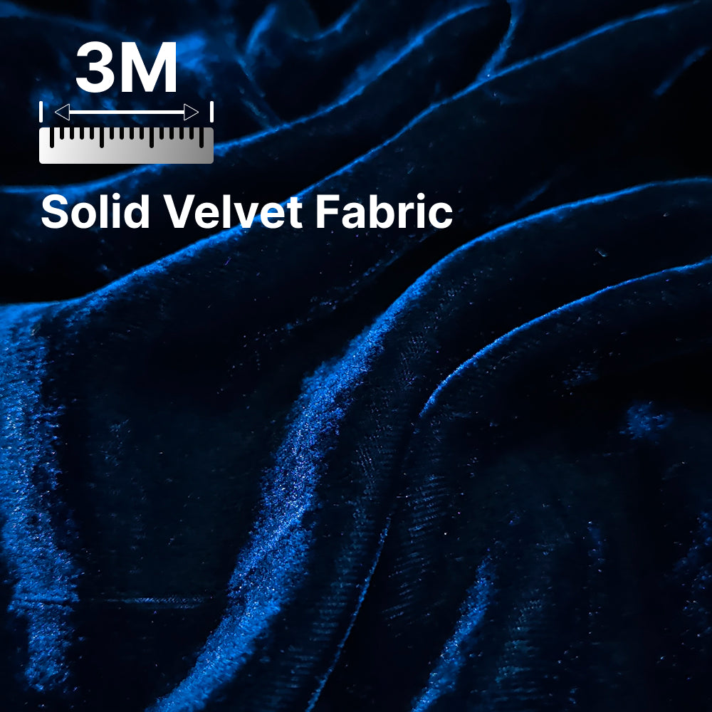Premium Solid Velvet Fabric for Blouse, Lehenga, Gown, Kurti & Home Decor | 44 Inch Width | 200–220 GSM | Multiple Colors Available