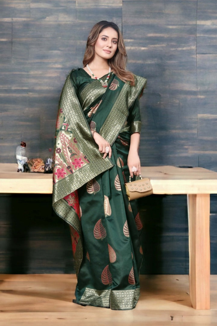 Graceful Splendor Banarasi Silk Saree