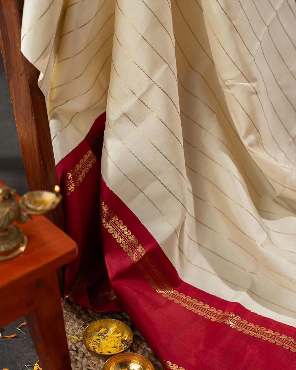 Royal Mirage Banarasi Soft Silk Saree with Gold Zari