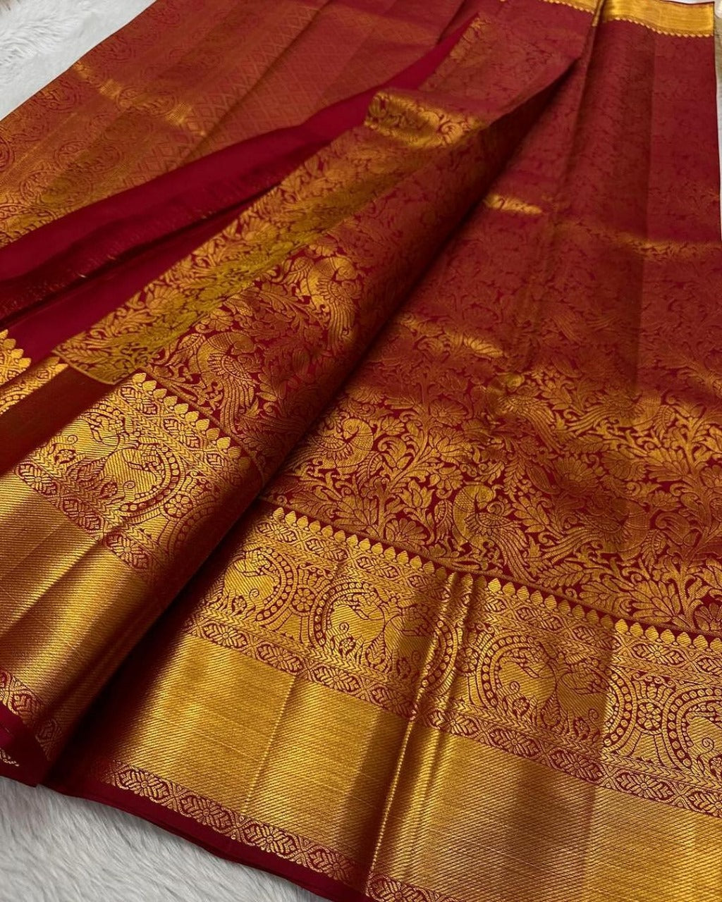 DCPL Banarasi Soft Silk Saree – Colour 1 | Elegant Minimal Weave Design