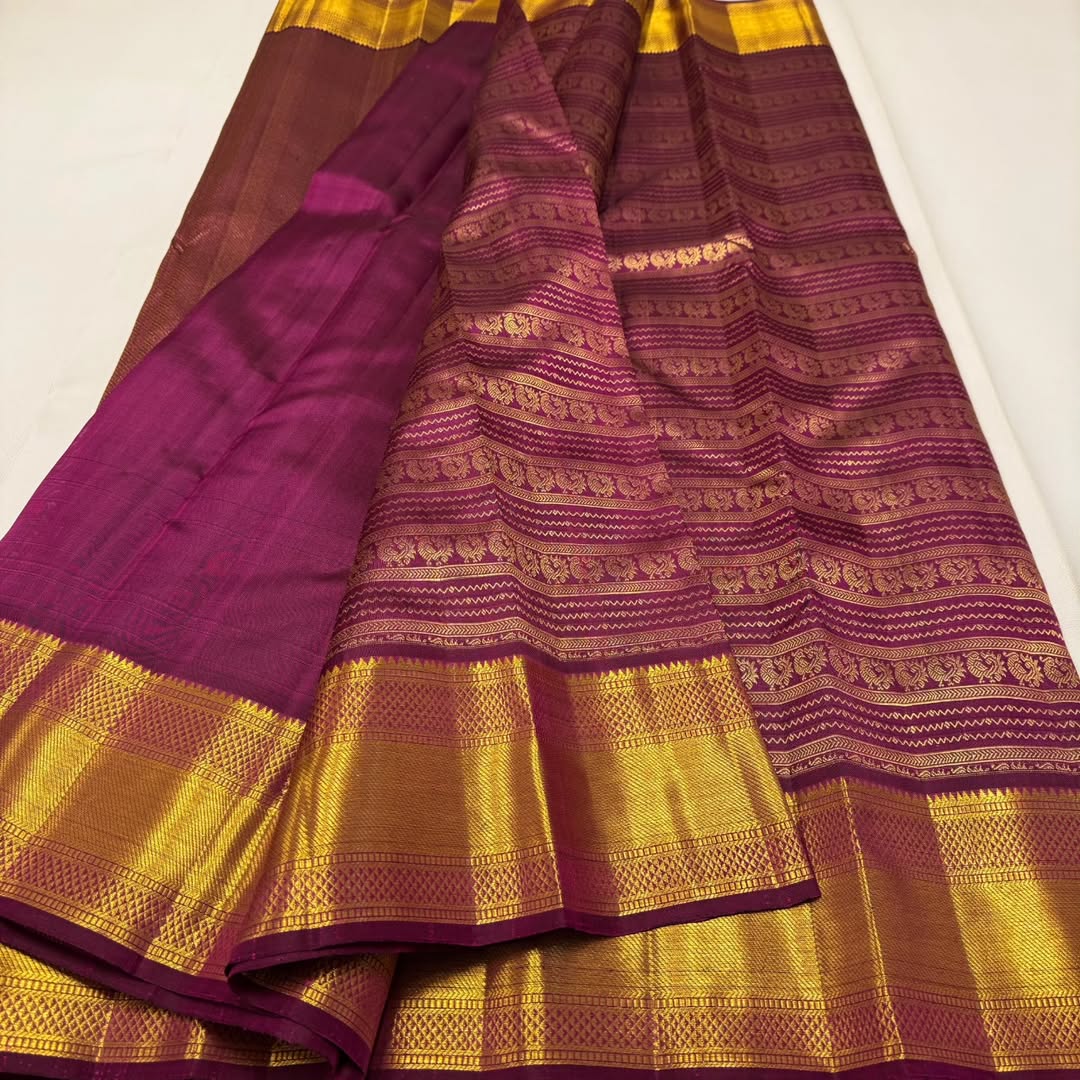 DCPL Banarasi Soft Silk Saree Colour 1 with Gold Zari Weaving – Serene Aura Collection