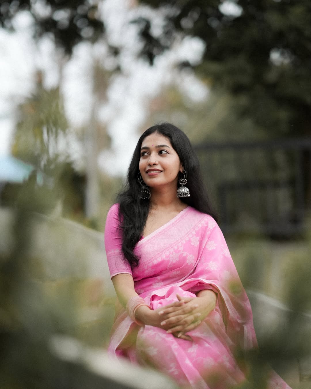 Chic & Subtle: Banarasi Soft Silk Saree - Colour 1