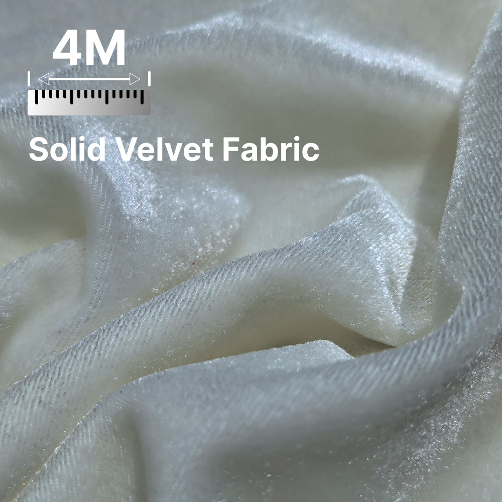 Premium Solid Velvet Fabric for Blouse, Lehenga, Gown, Kurti & Home Decor | 44 Inch Width | 200–220 GSM | Multiple Colors Available