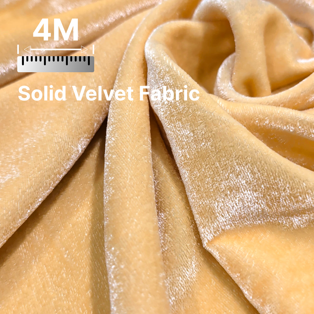 Premium Solid Velvet Fabric for Blouse, Lehenga, Gown, Kurti & Home Decor | 44 Inch Width | 200–220 GSM | Multiple Colors Available