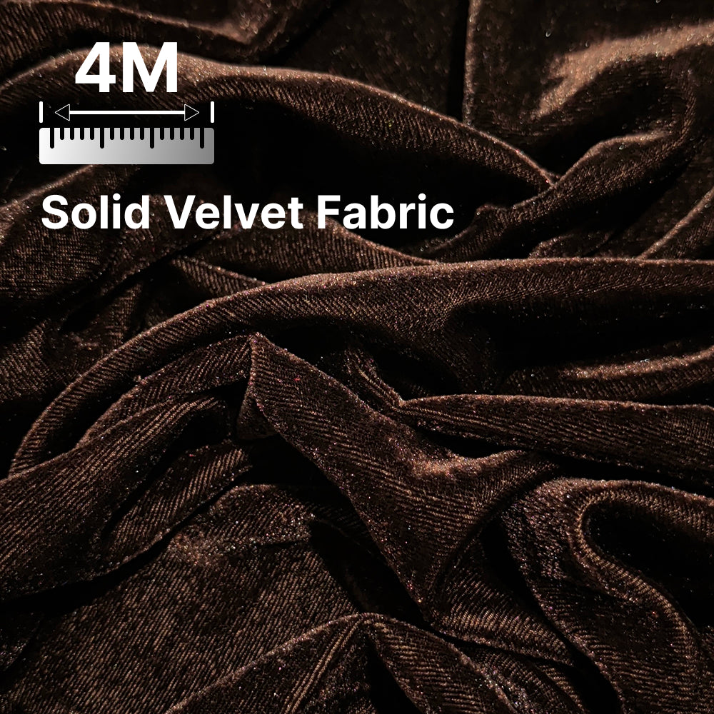 Premium Solid Velvet Fabric for Blouse, Lehenga, Gown, Kurti & Home Decor | 44 Inch Width | 200–220 GSM | Multiple Colors Available