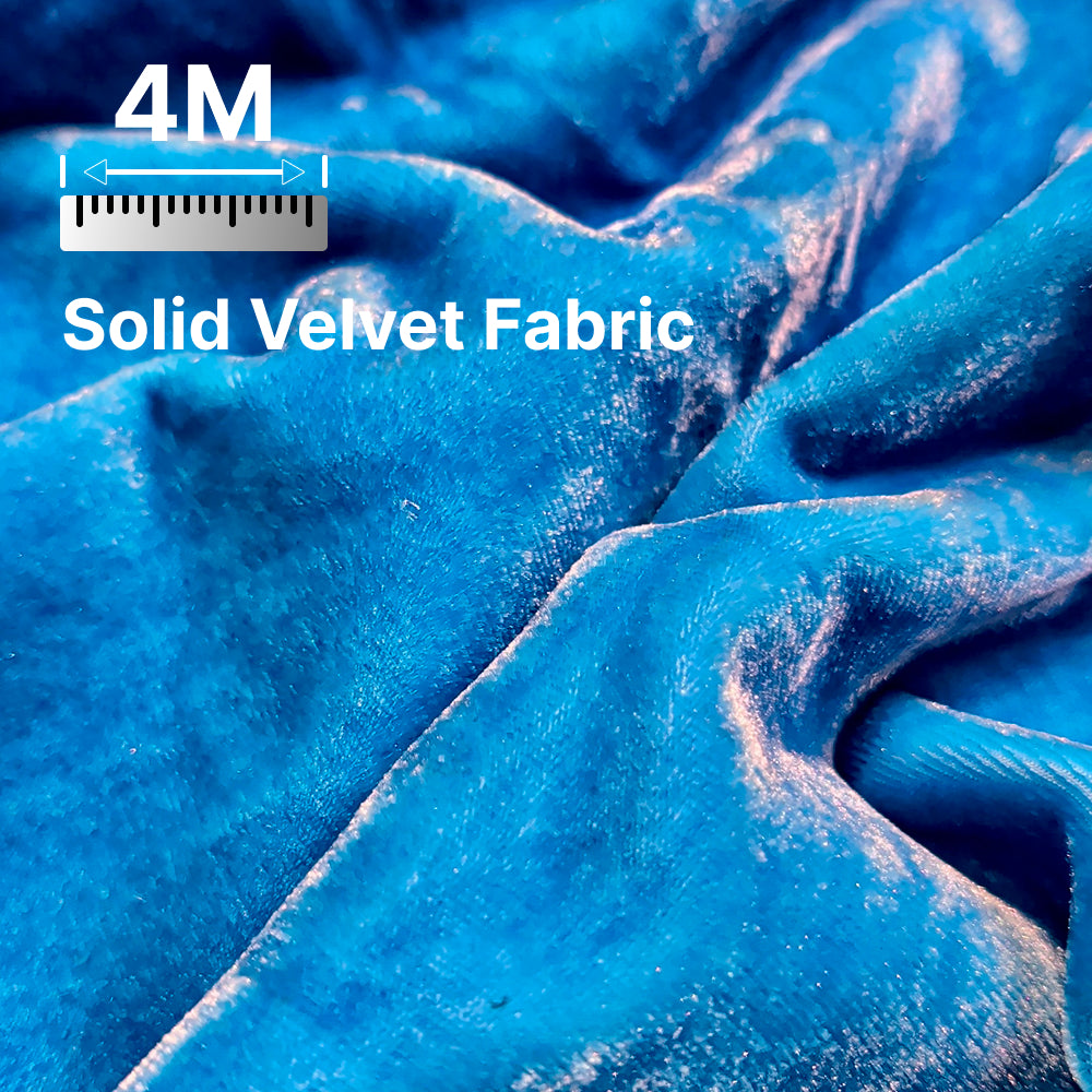 Premium Solid Velvet Fabric for Blouse, Lehenga, Gown, Kurti & Home Decor | 44 Inch Width | 200–220 GSM | Multiple Colors Available