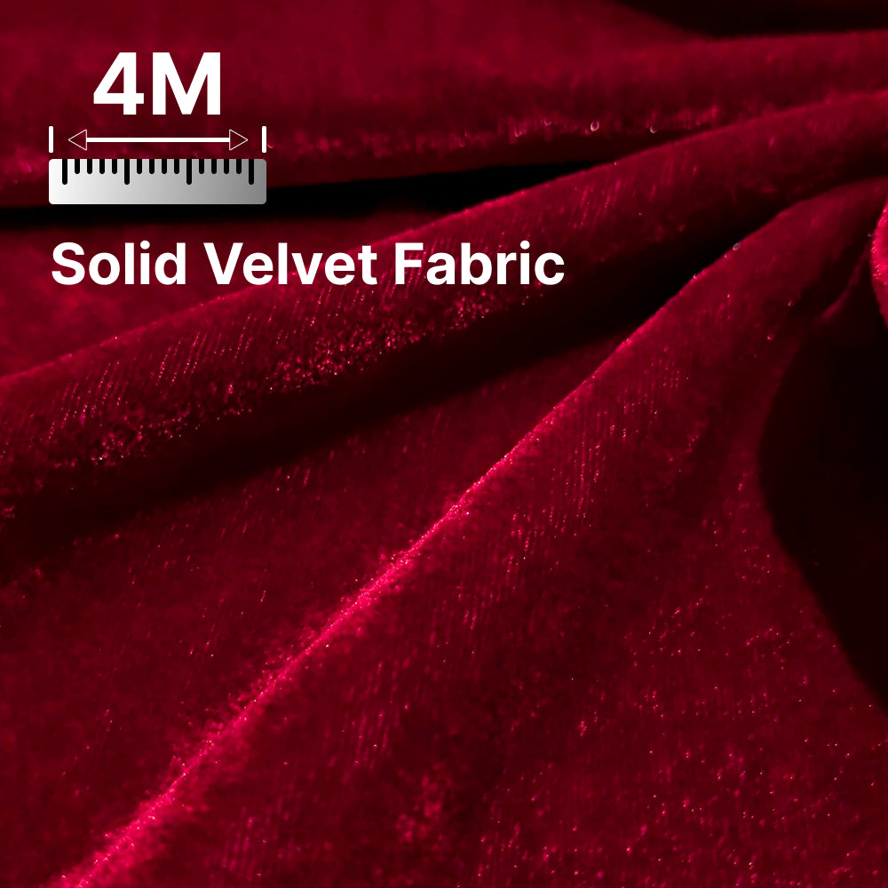 Premium Solid Velvet Fabric for Blouse, Lehenga, Gown, Kurti & Home Decor | 44 Inch Width | 200–220 GSM | Multiple Colors Available