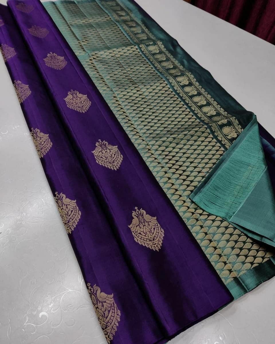 Banarasi Soft Silk Saree – Timeless Heritage Collection