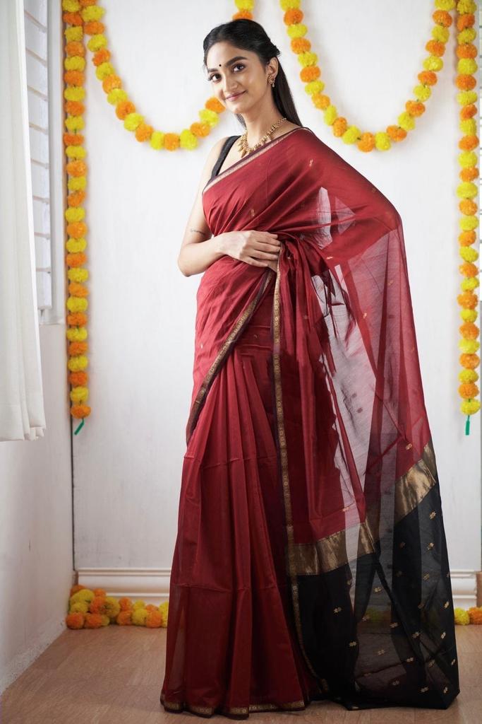 Banarasi Soft Silk Saree | Gold Zari Brocade | Shade 9 | 405GM