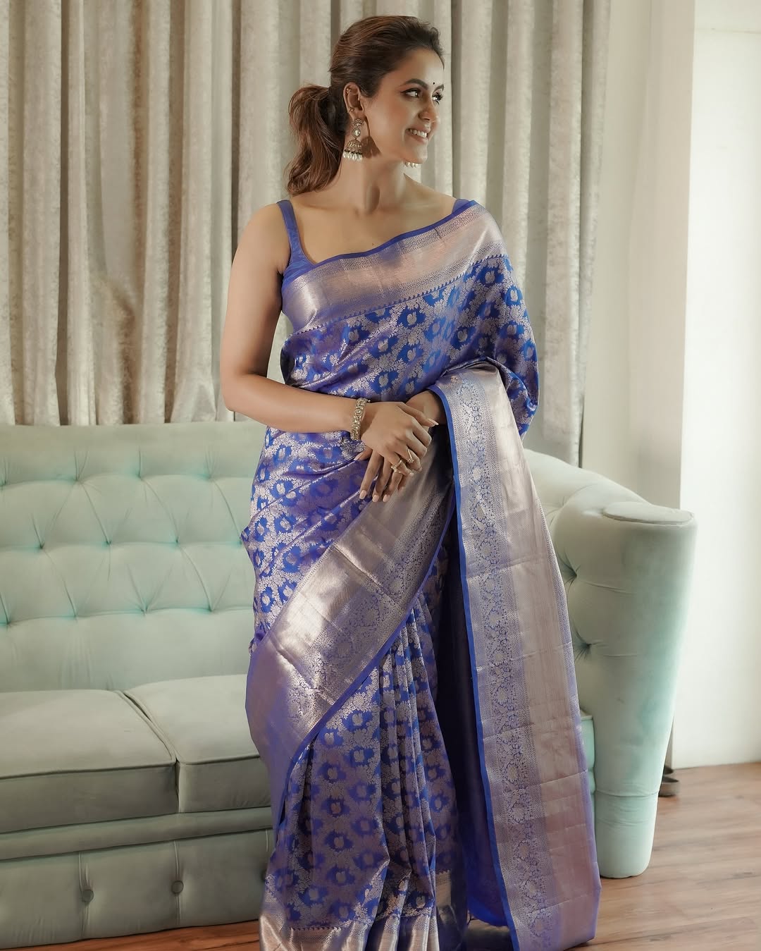 Silken Breeze (Reshmi Hawa) The Ultra-Light Banarasi Saree—Regal and Effortlessly Comfortable