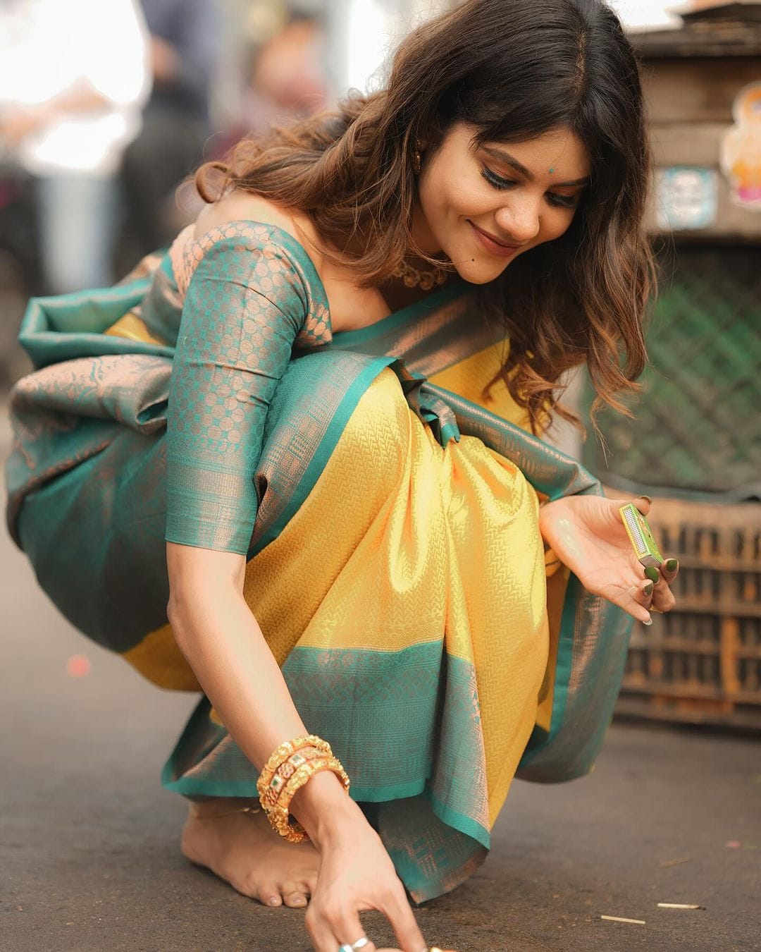 Royal Glow Banarasi Soft Silk Saree