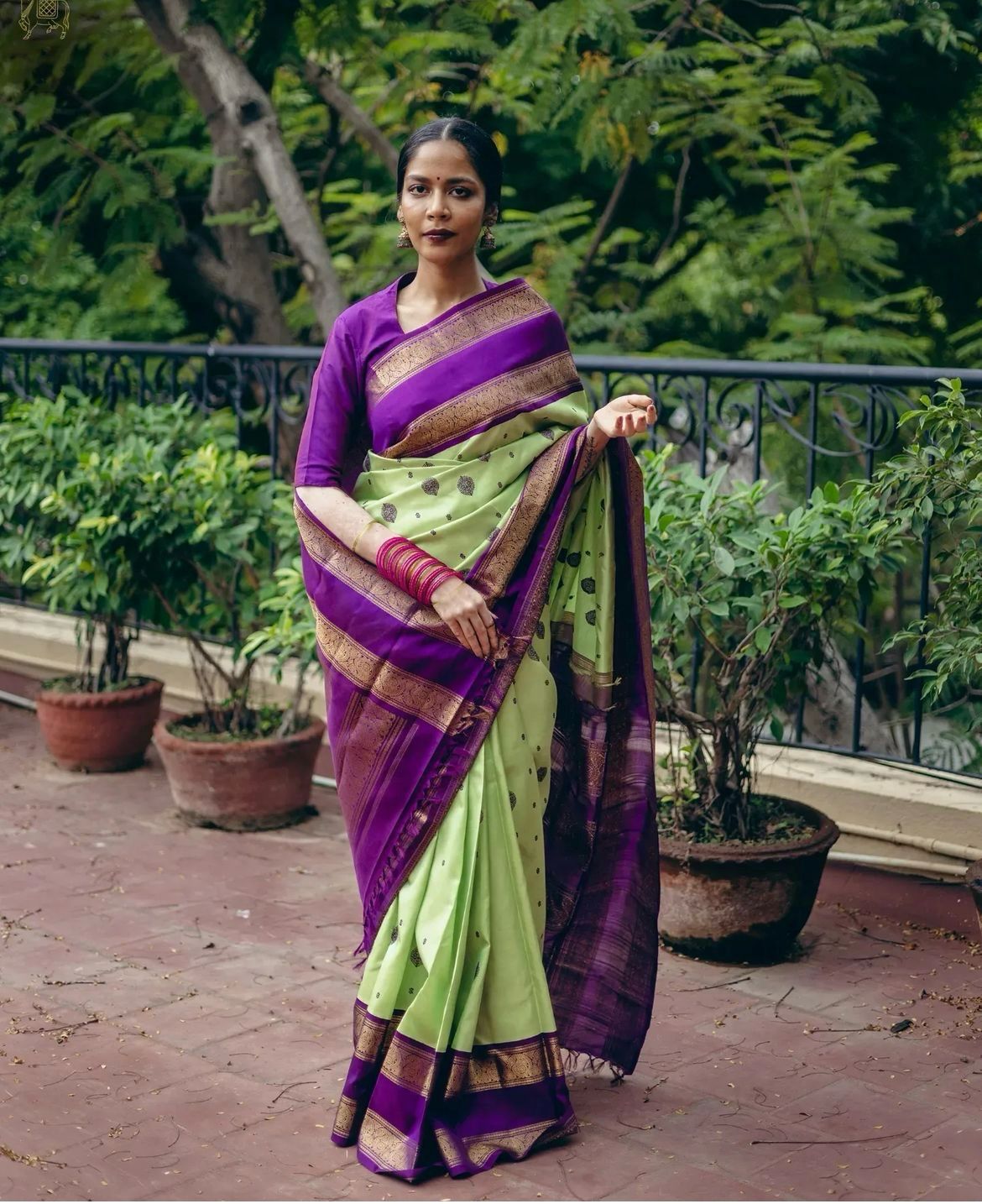 Royal Elegance Banarasi Soft Silk Saree with Gold Zari