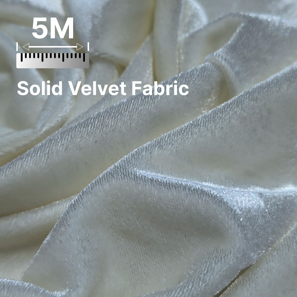 Premium Solid Velvet Fabric for Blouse, Lehenga, Gown, Kurti & Home Decor | 44 Inch Width | 200–220 GSM | Multiple Colors Available