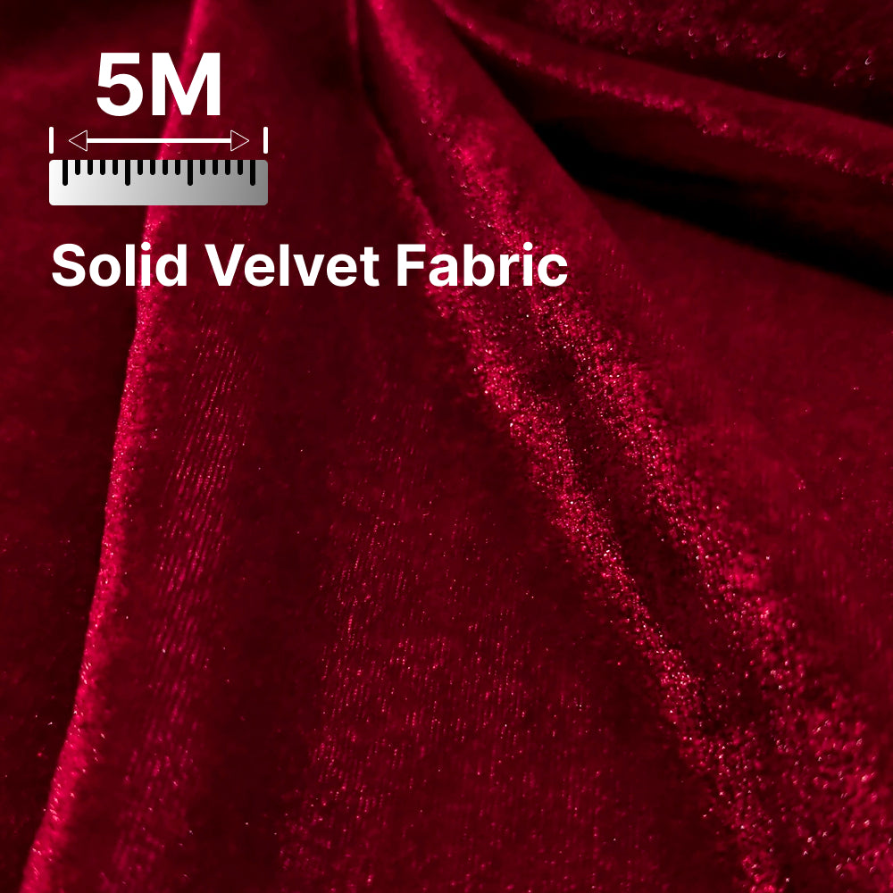 Premium Solid Velvet Fabric for Blouse, Lehenga, Gown, Kurti & Home Decor | 44 Inch Width | 200–220 GSM | Multiple Colors Available