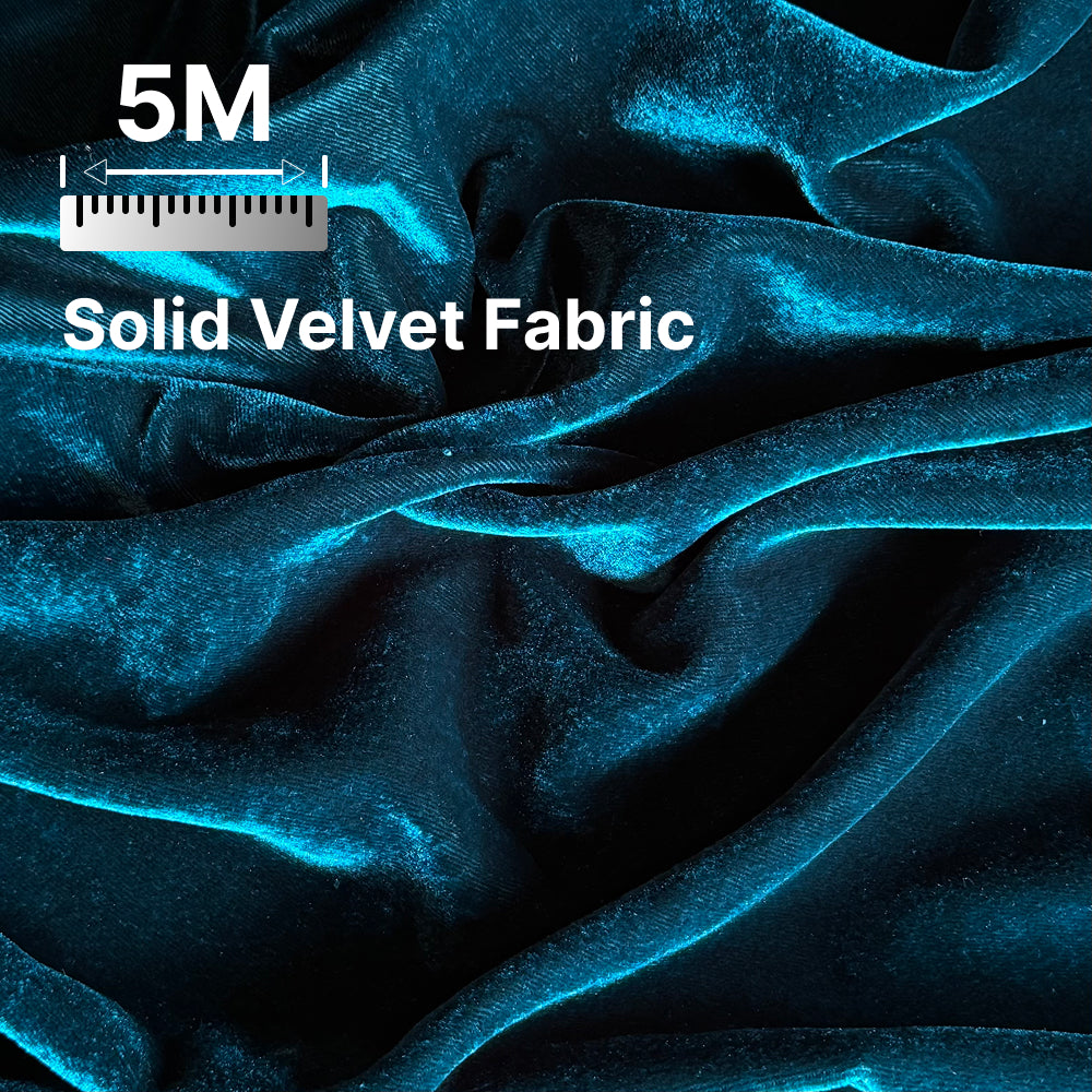Premium Solid Velvet Fabric for Blouse, Lehenga, Gown, Kurti & Home Decor | 44 Inch Width | 200–220 GSM | Multiple Colors Available