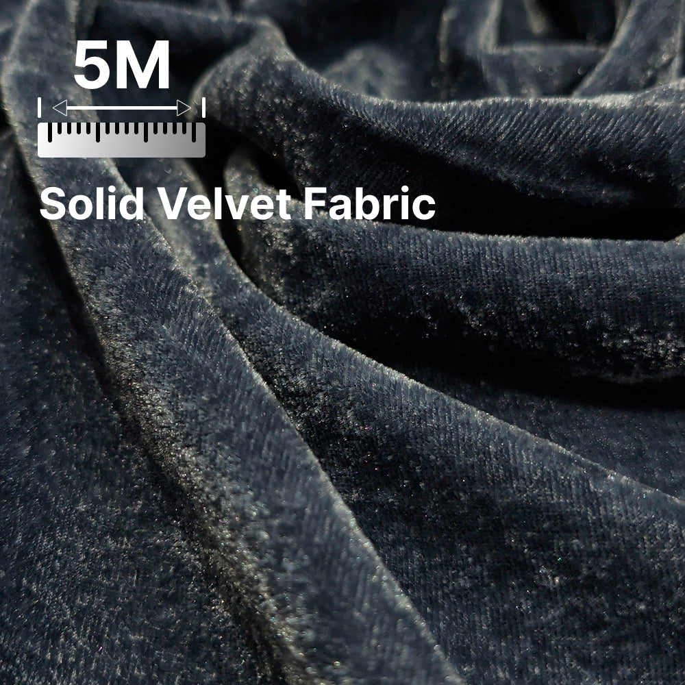 Premium Solid Velvet Fabric for Blouse, Lehenga, Gown, Kurti & Home Decor | 44 Inch Width | 200–220 GSM | Multiple Colors Available