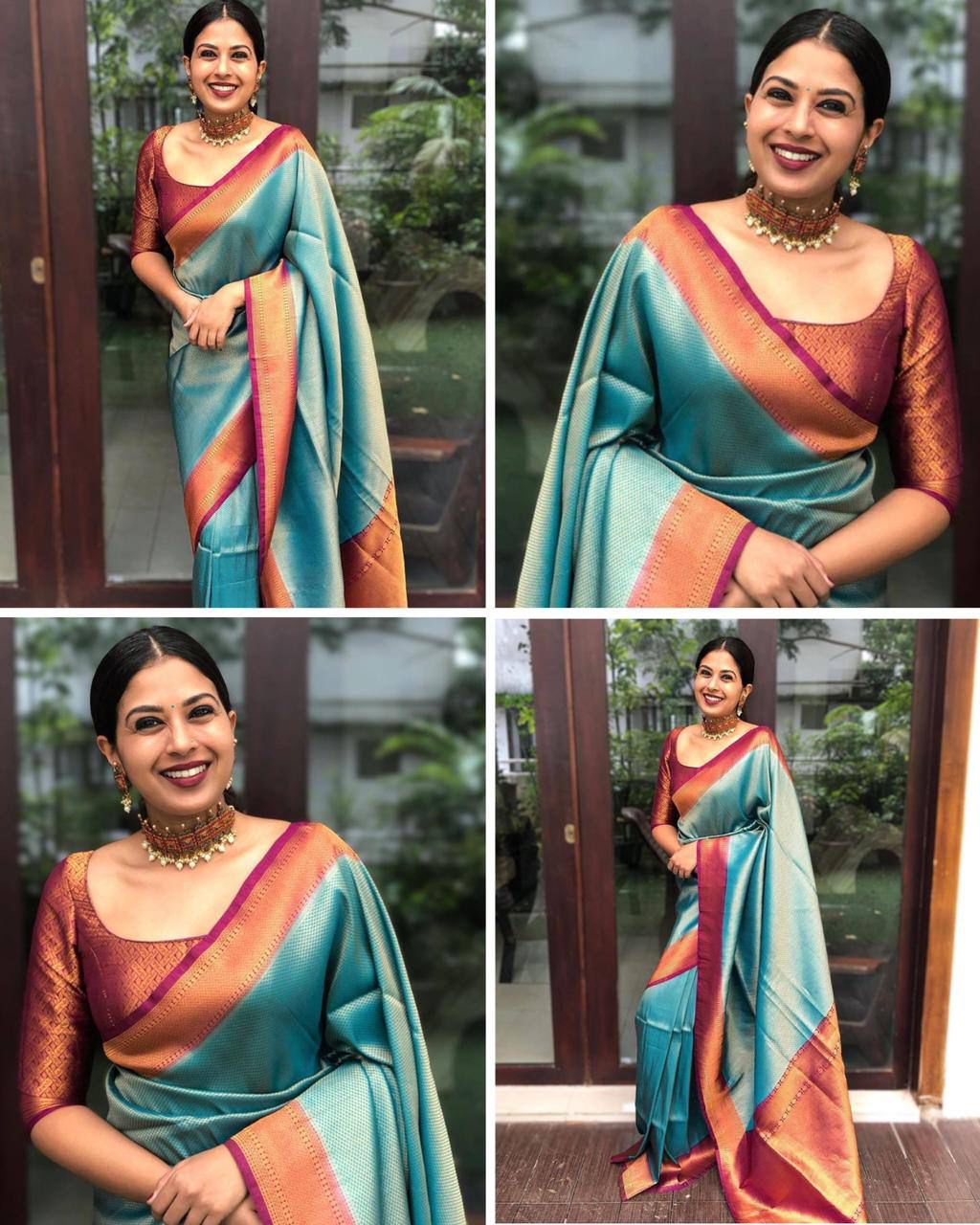 Classic Kanjivaram Banarasi Silk Saree