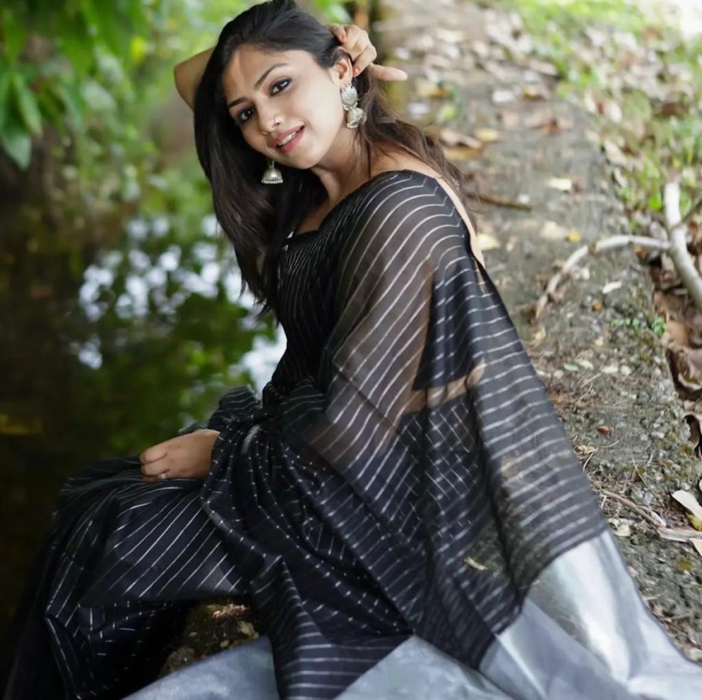 Banarasi Soft Silk Saree – Silver Zari Weaving