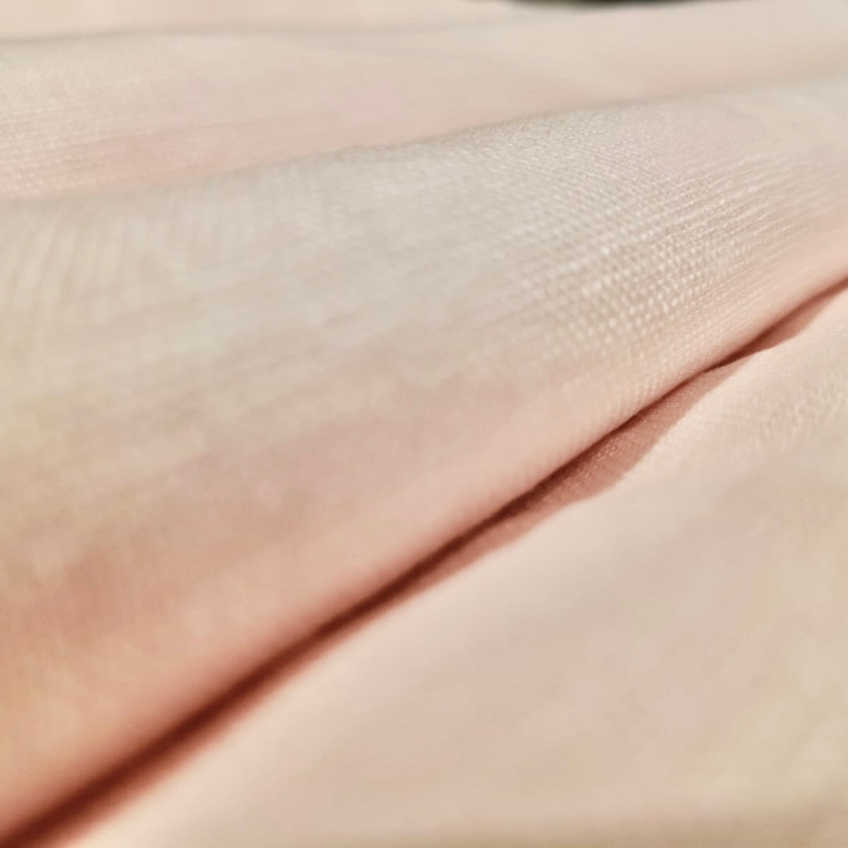 Premium Blush Pink Linen Fabric for Kurti Shirt and Dress | Soft Breathable Plain Linen Cloth | Boutique Quality Fabric