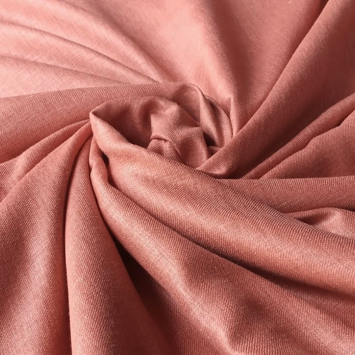 Cinnamon Brown Premium Linen Fabric for Kurti, Blouse & Dress Material | Soft Breathable Linen Cloth