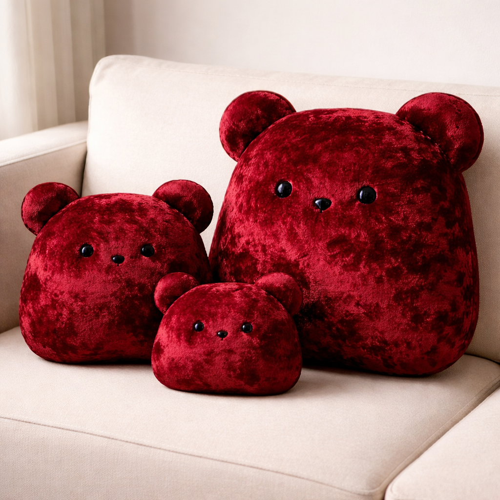 Maroon Crush Velvet Fabric – Premium Soft Texture | By Meter