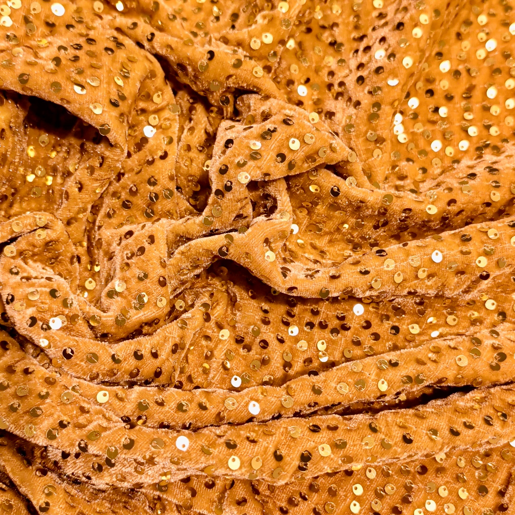 Sequence Work Velvet Fabric 1 Meter | Premium Soft Velvet Fabric for Kurti, Dress