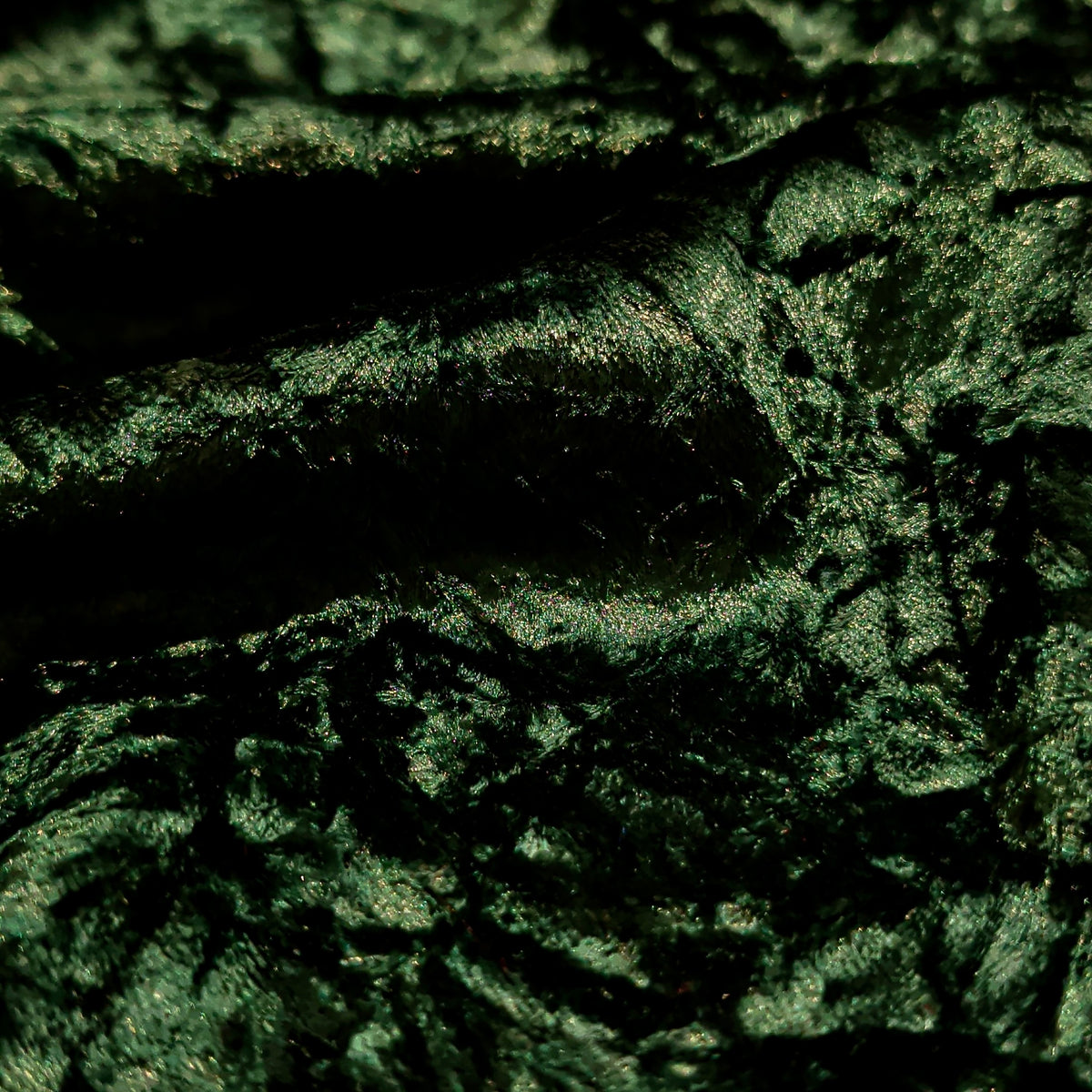 Green Crush Velvet Fabric – Premium Soft Texture | By Meter