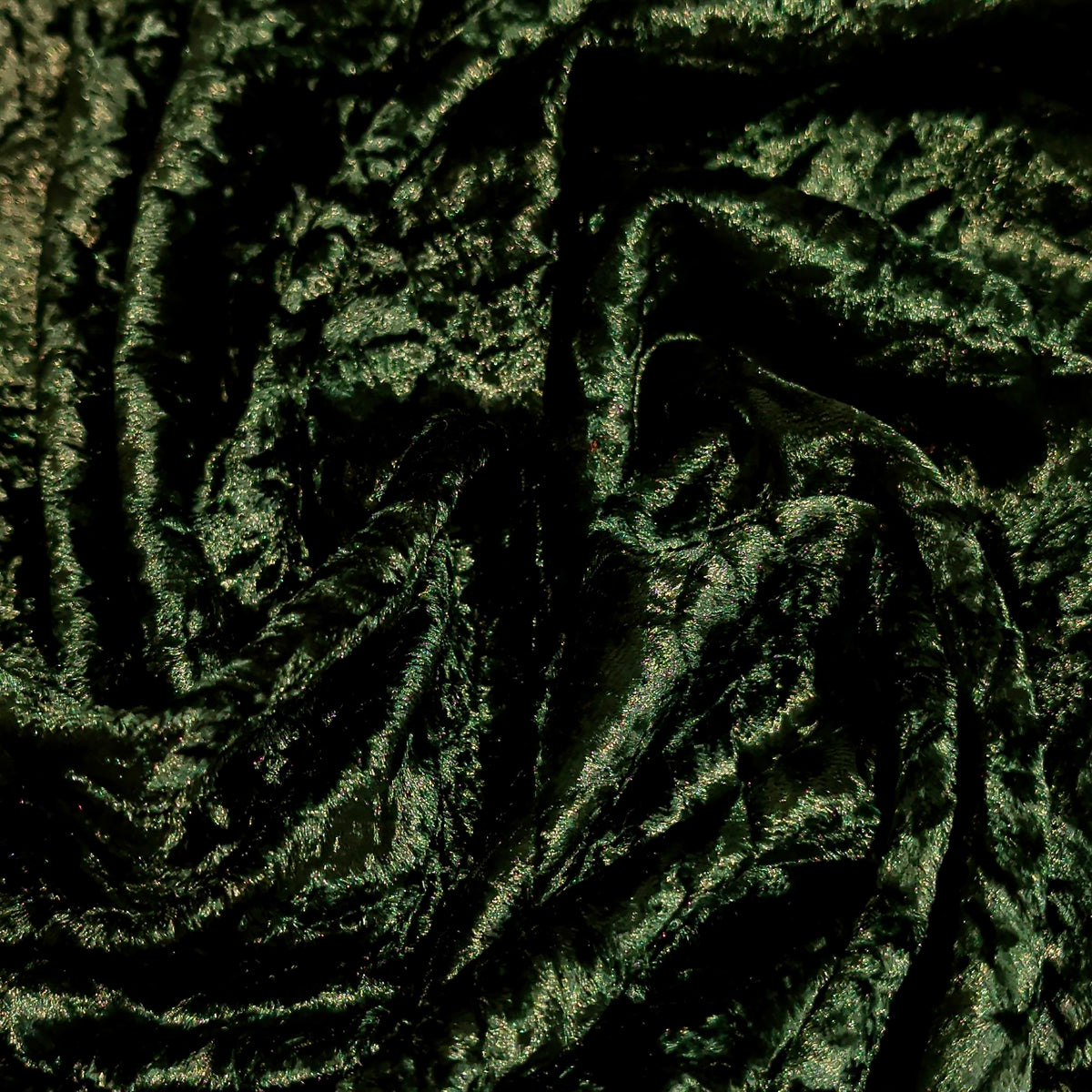 Green Crush Velvet Fabric – Premium Soft Texture | By Meter