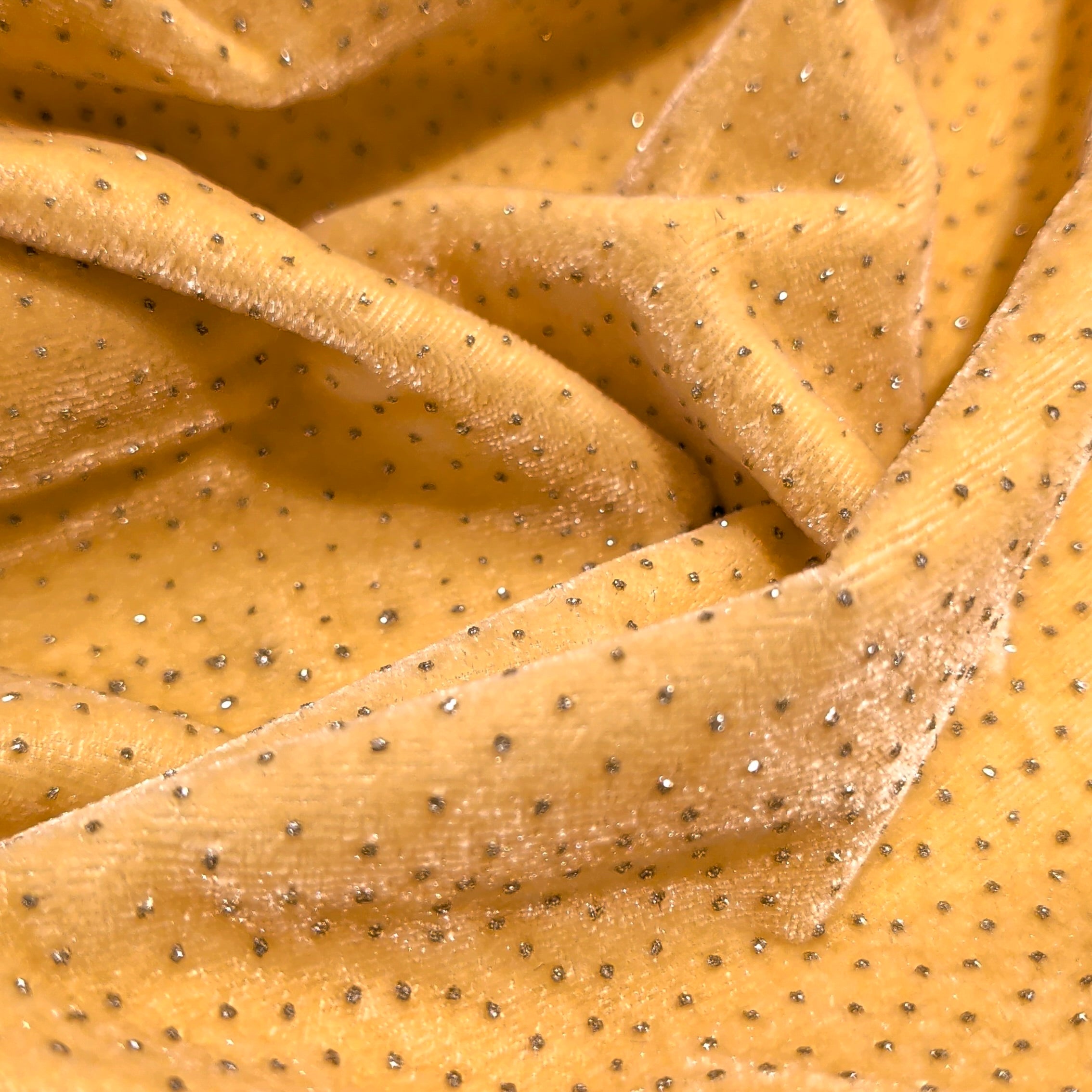 Sparkle Velvet Fabric 1 Meter for Kurti, Dress, Lehenga & Frock | Soft Shimmer Velvet Cloth