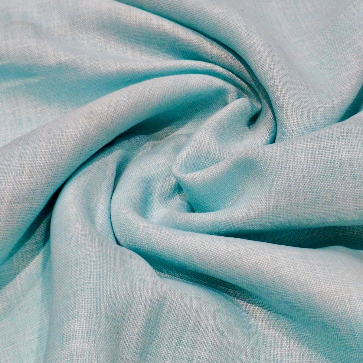 Ice Blue Premium Linen Fabric for Kurti, Blouse & Dress Material | Soft Breathable Linen Cloth