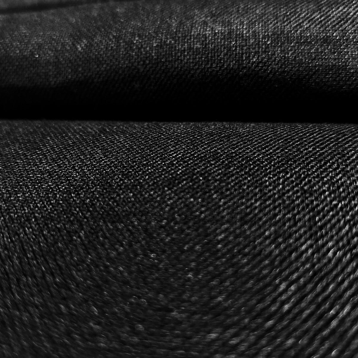 Premium Jet Black Linen Fabric for Kurti Shirt and Dress | Soft Breathable Plain Linen Cloth | Boutique Quality Fabric