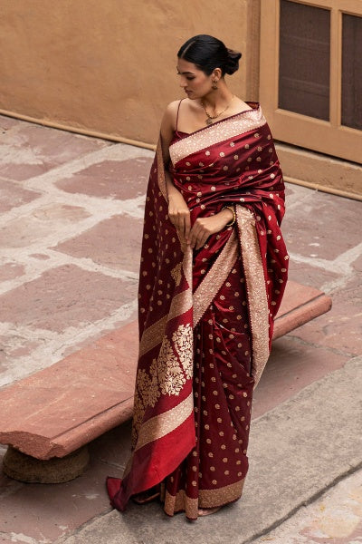 Royal Elegance Banarasi Soft Silk Saree with Designer Pallu – Colour 6
