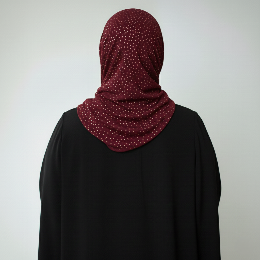 Sparkal Georgette Hijab – Lightweight Stylish Shimmer Hijab for Women