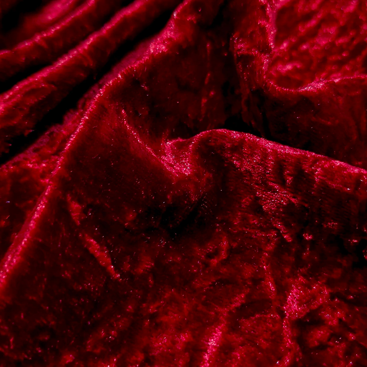 Maroon Crush Velvet Fabric – Premium Soft Texture | By Meter