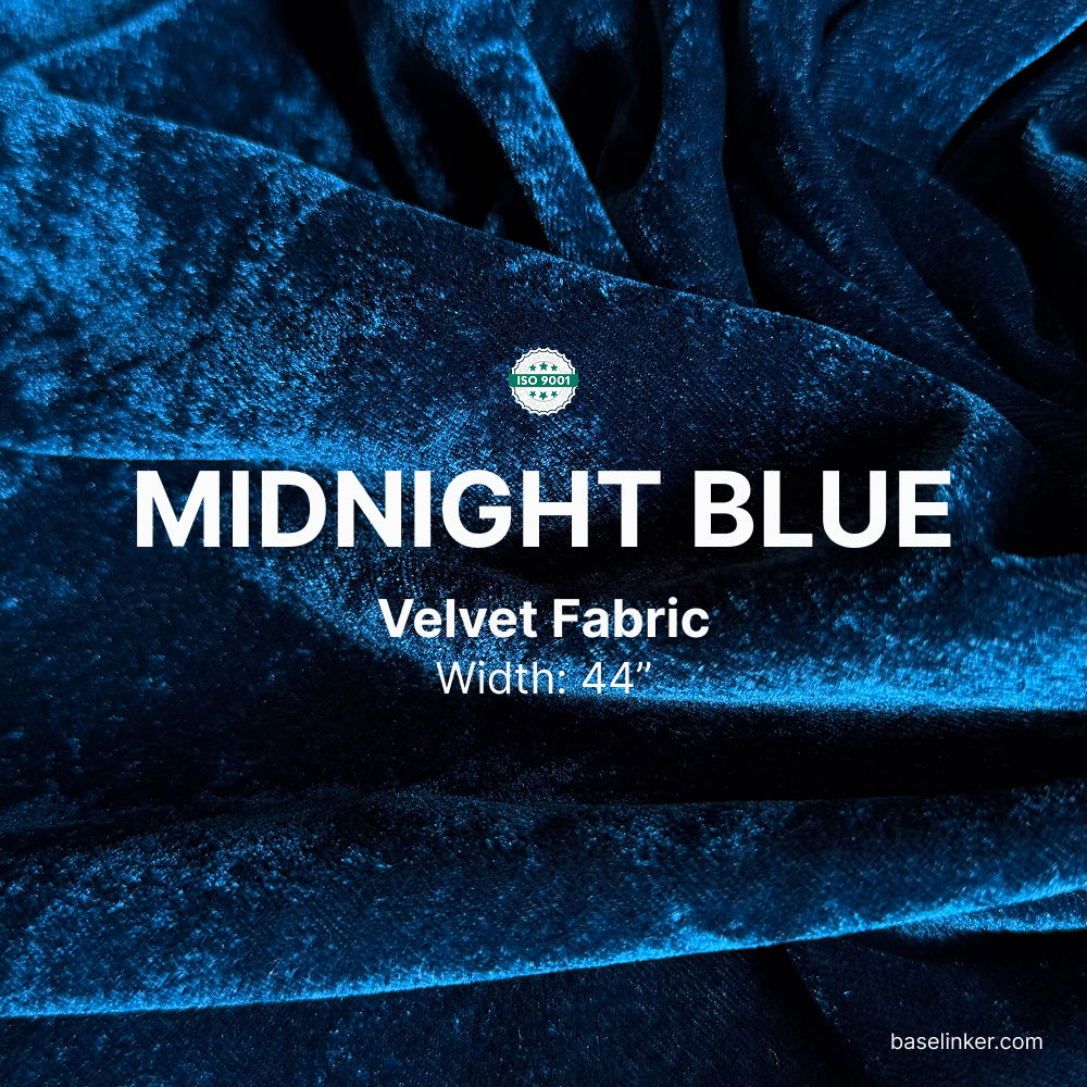 Premium Solid Velvet Fabric for Blouse, Lehenga, Gown, Kurti & Home Decor | 44 Inch Width | 200–220 GSM | Multiple Colors Available