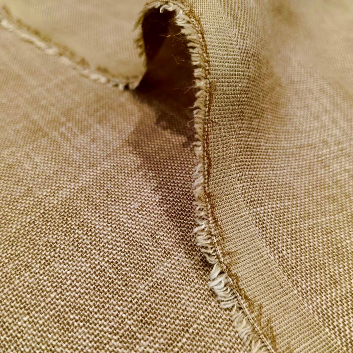 Premium Sand Beige Linen Fabric for Kurti, Shirt & Dress | Soft Breathable Plain Linen Cloth | Boutique Quality Fabric