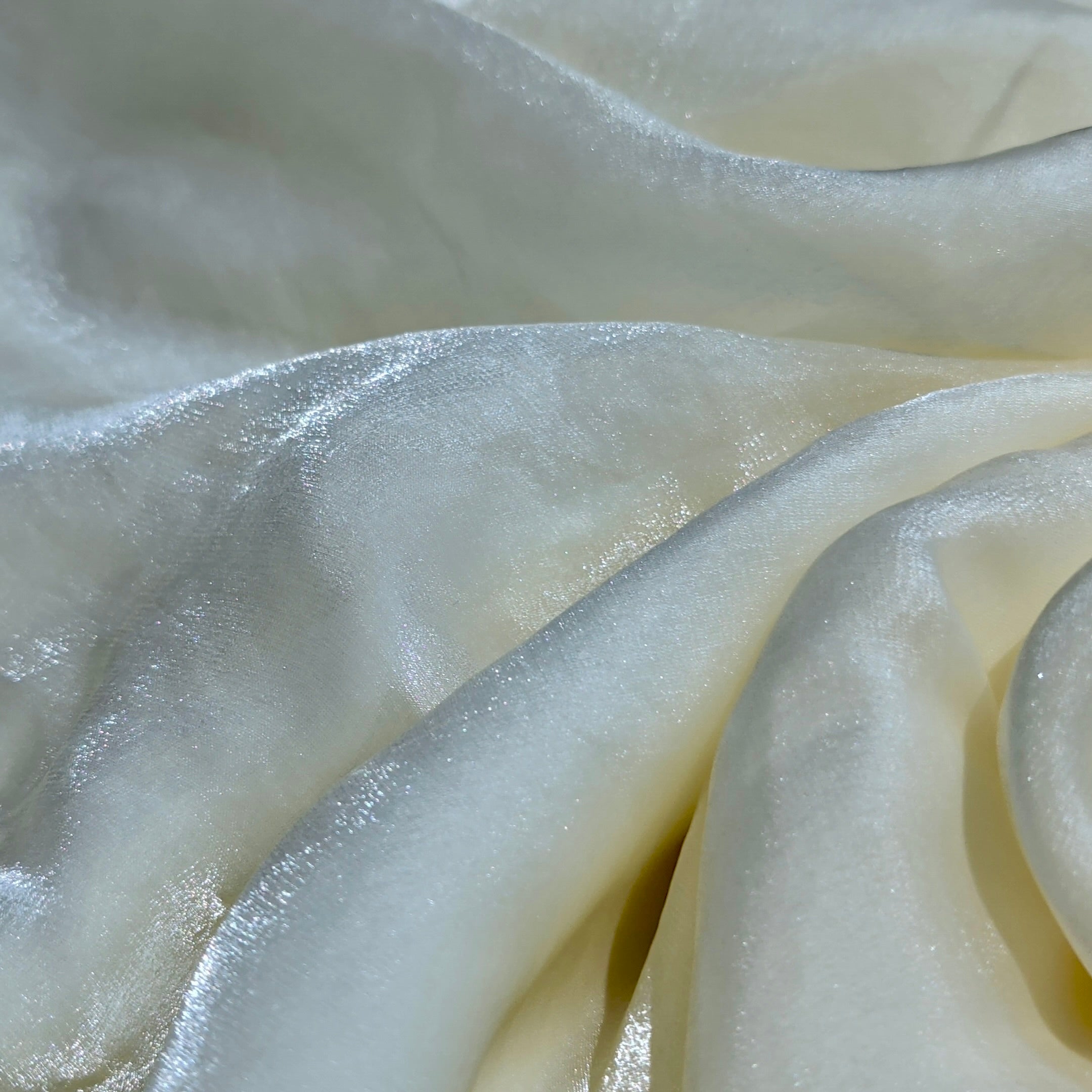 Off White Fandi Fabric – Soft Lightweight Plain Fabric for Kurti, Gown & Designer Dresses