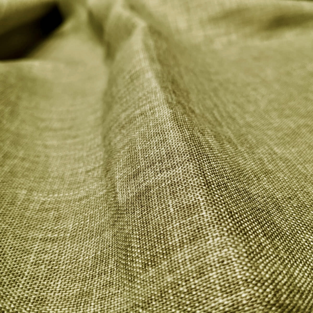 Premium Olive Green Linen Fabric for Kurti Shirt and Dress | Soft Breathable Plain Linen Cloth | Boutique Quality Fabric