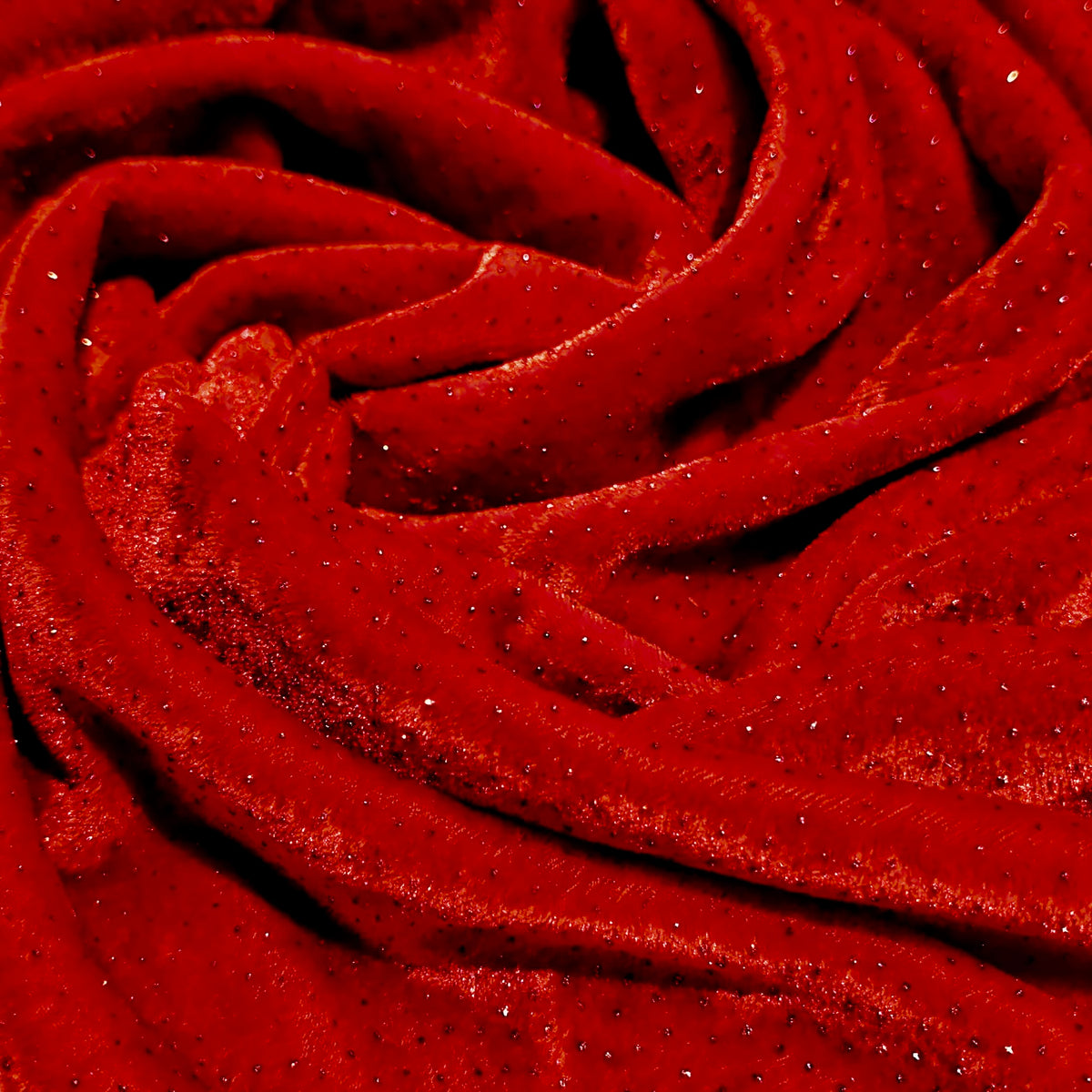 Red Sparkle Velvet Fabric – Premium Shimmer Finish | 1 Meter