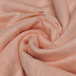 Peach Beige Linen Fabric for Kurti, Blouse & Dress