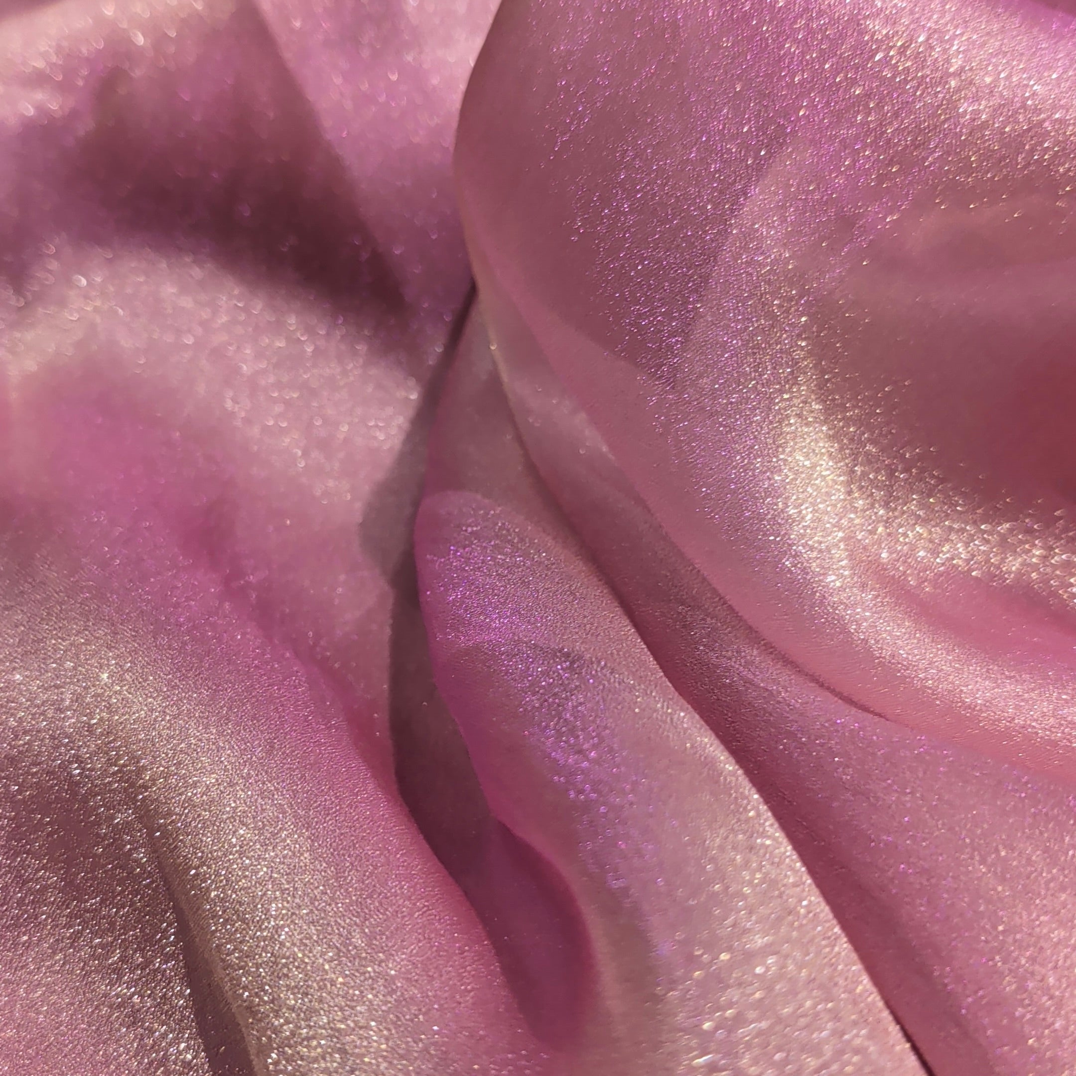 Peach Pink Organza Zari Fabric 1 Meter | Lightweight Sheer Designer Fabric for Saree, Dupatta, Blouse & Ethnic Wear